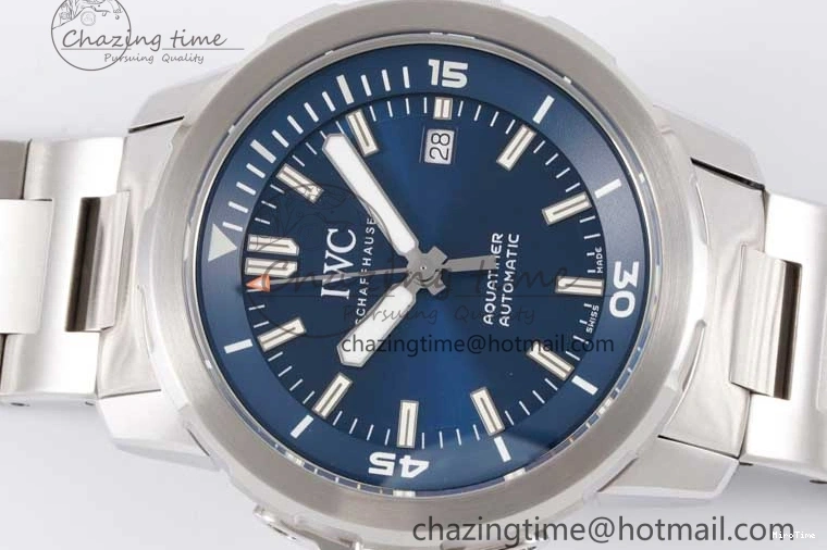 MIROTIME 0203 Versatile Aquatimer SS IW3290 V6SF 1:1 Best Edition Blue Dial on SS Bracelet A 7031